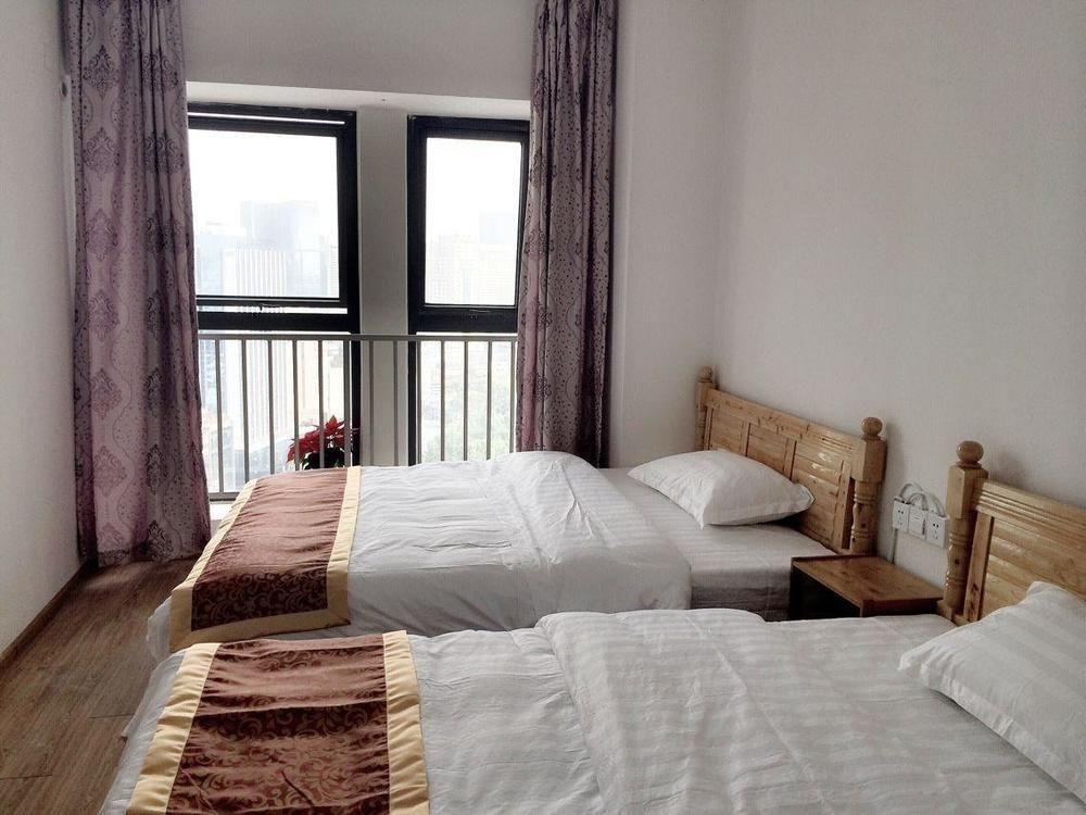 Neighbor Home Apartment Hotel Chengdu Bagian luar foto
