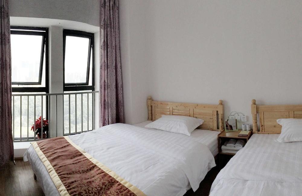 Neighbor Home Apartment Hotel Chengdu Bagian luar foto